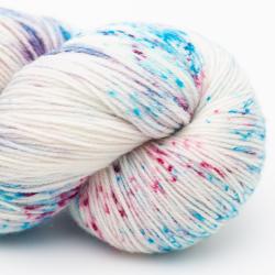 Kremke Soul Wool Lazy Lion Strømpegarn 						Kilimanjaro speckled chaotic						