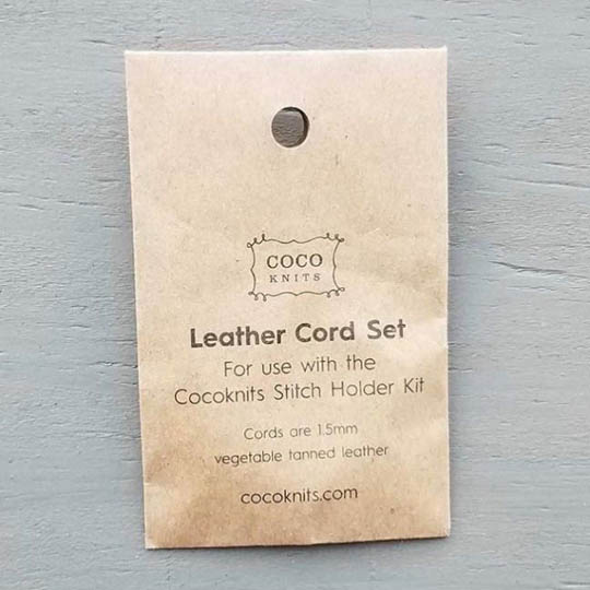 CocoKnits Assortiment de cordons en cuir leather cords