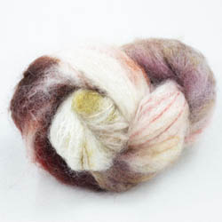 Cowgirl Blues Fluffy Mohair gradient 100g Peaches and Cream