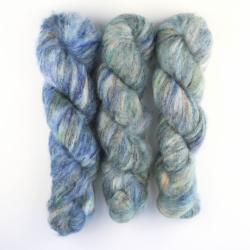 Cowgirl Blues Fluffy Mohair gradient 100g 9 to 5