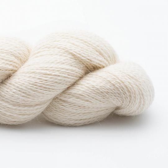 Kremke Soul Wool Babyalpaka LACE Naturweiß