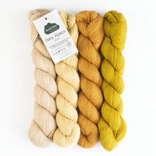 Kremke Soul Wool BABY ALPACA LACE Naturweiß