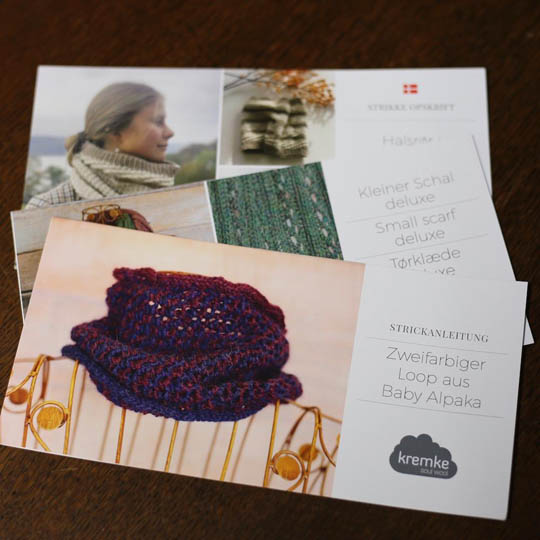 div. Buchverlage Pattern Postcards Scarf delux Jytte Slente DE_ENG_DK