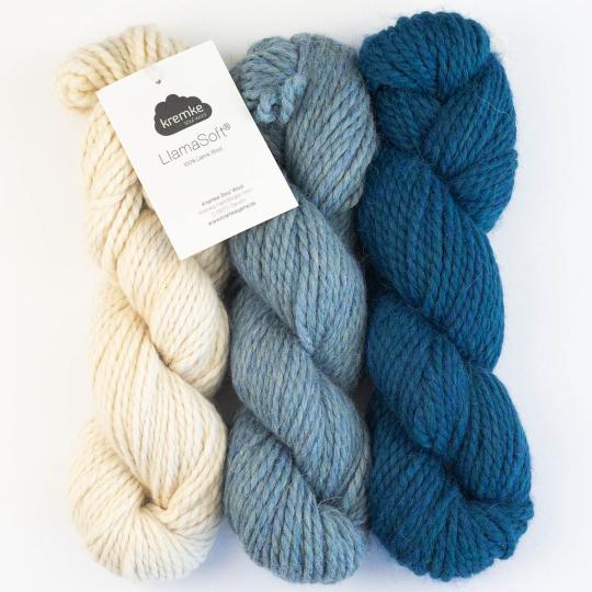 Kremke Soul Wool LLAMA SOFT Naturweiß