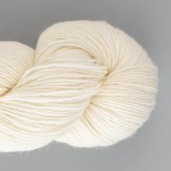 Kremke Soul Wool Lazy Lion ufarvet strømpegarn undyed