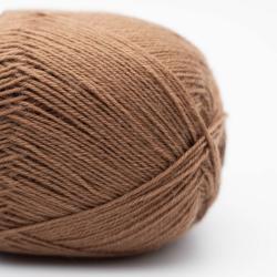 Kremke Soul Wool Edelweiss CLASSIC 4fach 100g non-superwash Walnuss Braun