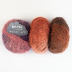 Kremke Soul Wool Baby Silk LACE Farbverlauf
