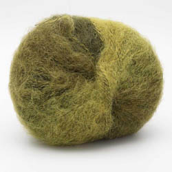 Kremke Soul Wool Baby Silk FLUFFY Farbverlauf Grün