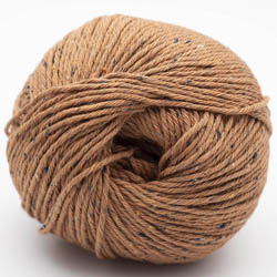 Erika Knight Gossypium cotton TWEED Nutmeg Brown