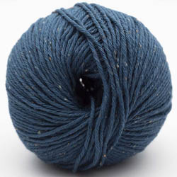 Erika Knight Gossypium cotton TWEED Indigo