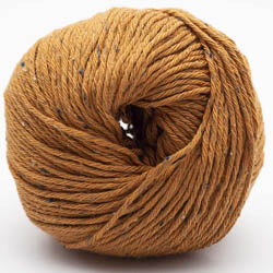 Erika Knight Gossypium cotton TWEED Cinnamon Orange