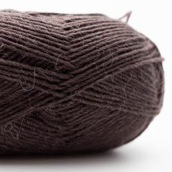 Kremke Soul Wool Edelweiss Alpaca 4-ply 25g 						dark brown						