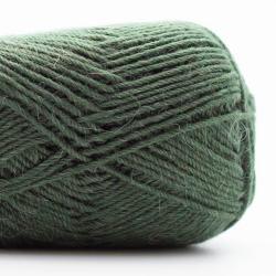 Kremke Soul Wool Edelweiss ALPAKA 4fach 25g Käfer-Grün