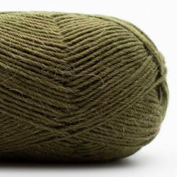 Kremke Soul Wool Edelweiss ALPAKA 4fach 25g Dunkeloliv