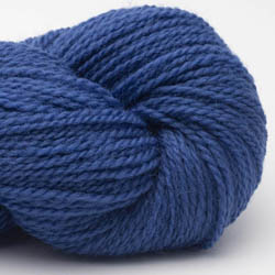 Erika Knight British Blue Wool fingering Midnight Blue