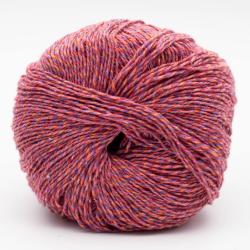 Kremke Soul Wool REBORN DENIM COLORI rose red