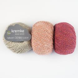 Kremke Soul Wool Reborn Denim Colori