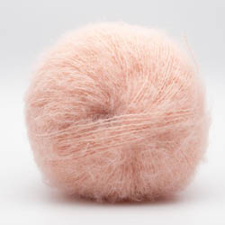 Kremke Soul Wool Baby Silk Fluffy solid peach
