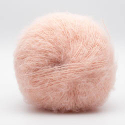 Kremke Soul Wool Baby Silk FLUFFY Solid Pfirsich