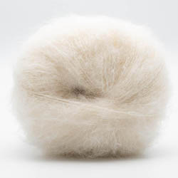 Kremke Soul Wool Baby Silk Fluffy solid white