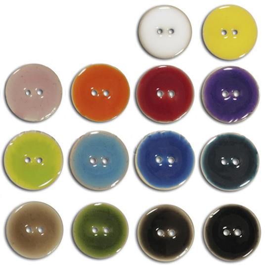 Jim Knopf Cocosknopf Keramik-Optik verschiedene Größen Türkis