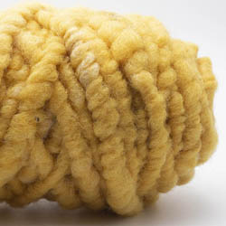 Kremke Soul Wool RUGby Rug Wool dyed lemon yellow