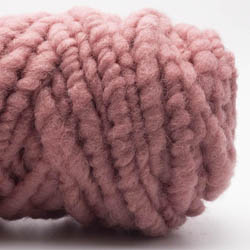 Kremke Soul Wool Rugby Rug Wool dyed Altrosa
