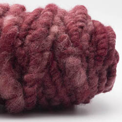 Kremke Soul Wool RUGby Rug Wool dyed brown-red melange