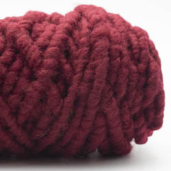 Kremke Soul Wool RUGby Rug Wool dyed redwine