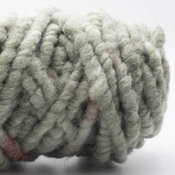 Kremke Soul Wool RUGby Rug Wool dyed green-rust melange