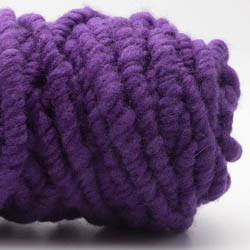 Kremke Soul Wool Rugby Rug Wool dyed Lila