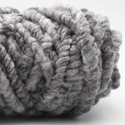 Kremke Soul Wool RUGby Rug Wool dyed silver grey melange