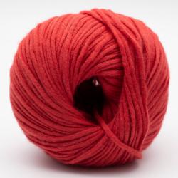 Kremke Soul Wool Vegan Cashmere - pure cotton coral red