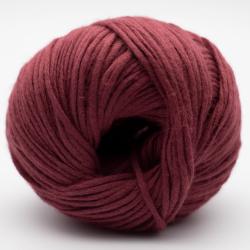 Kremke Soul Wool Vegan Cashmere - pure Cotton bordeaux red