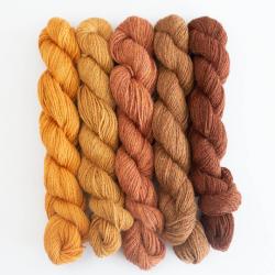 BC Garn Baby Alpaca 10/2 Set 125g amber