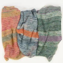 Cowgirl Blues Kit Joys of Spring Shawl hand dyed