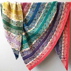 Cowgirl Blues Kit I've Got Sunshine Shawl hand dyed