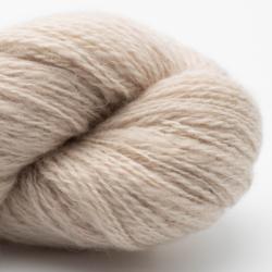 Nomadnoos Smooth Sartuul Sheep Wool 2-ply light fingering handspun every day is a new day (beige)