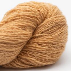 Nomadnoos Smooth Sartuul Sheep Wool 2-ply light fingering filé à la main this gold sleighs me (yellow)