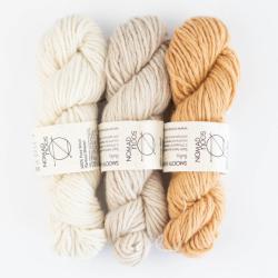 Nomadnoos Smooth Sartuul Sheep Wool 8-ply bulky handspun