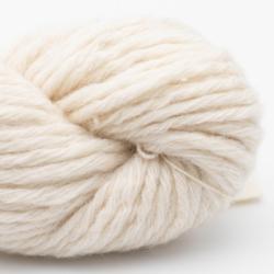 Nomadnoos Smooth Sartuul Sheep Wool 8-ply bulky håndspundet altai white (undyed)