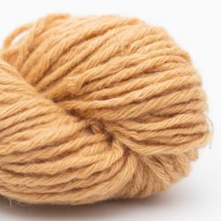 Nomadnoos Smooth Sartuul Sheep Wool 8-ply bulky handspun this gold sleighs me (yellow)