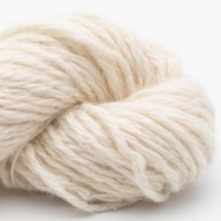 Nomadnoos Smooth Sartuul Sheep Wool 4-ply aran handspun altai white (undyed)