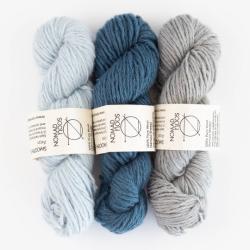 Nomadnoos Smooth Sartuul Sheep Wool 4-ply ARAN handgesponnen