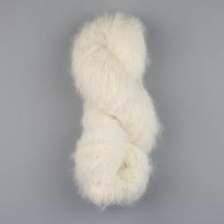 Kremke Soul Wool TIYARIK Suri Alpaca natural white undyed