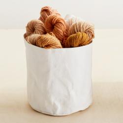 CocoKnits Kraft Bin  Medium