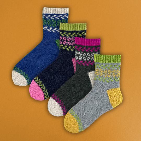 Kremke Soul Wool Pattern Primavera Socks englisch
