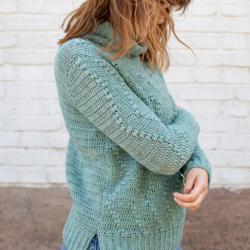 BC Garn Opskrift Seashells Sweater