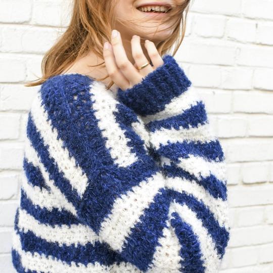 Kremke Soul Wool Pattern Brest Sweater englisch