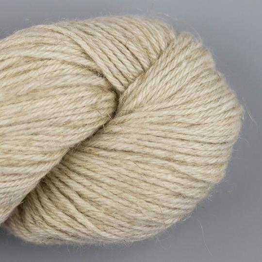 Kremke Soul Wool MISMI Schurwolle, Seide und Leinen ungefärbt Natur
